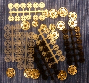 Press-studs sewable